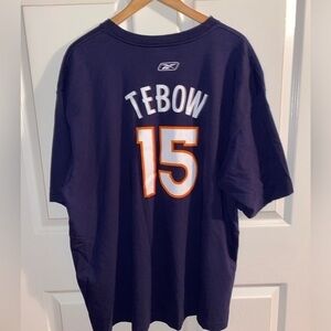 Denver Broncos Tebow Jersey Tshirt #15 Men’s XXL
